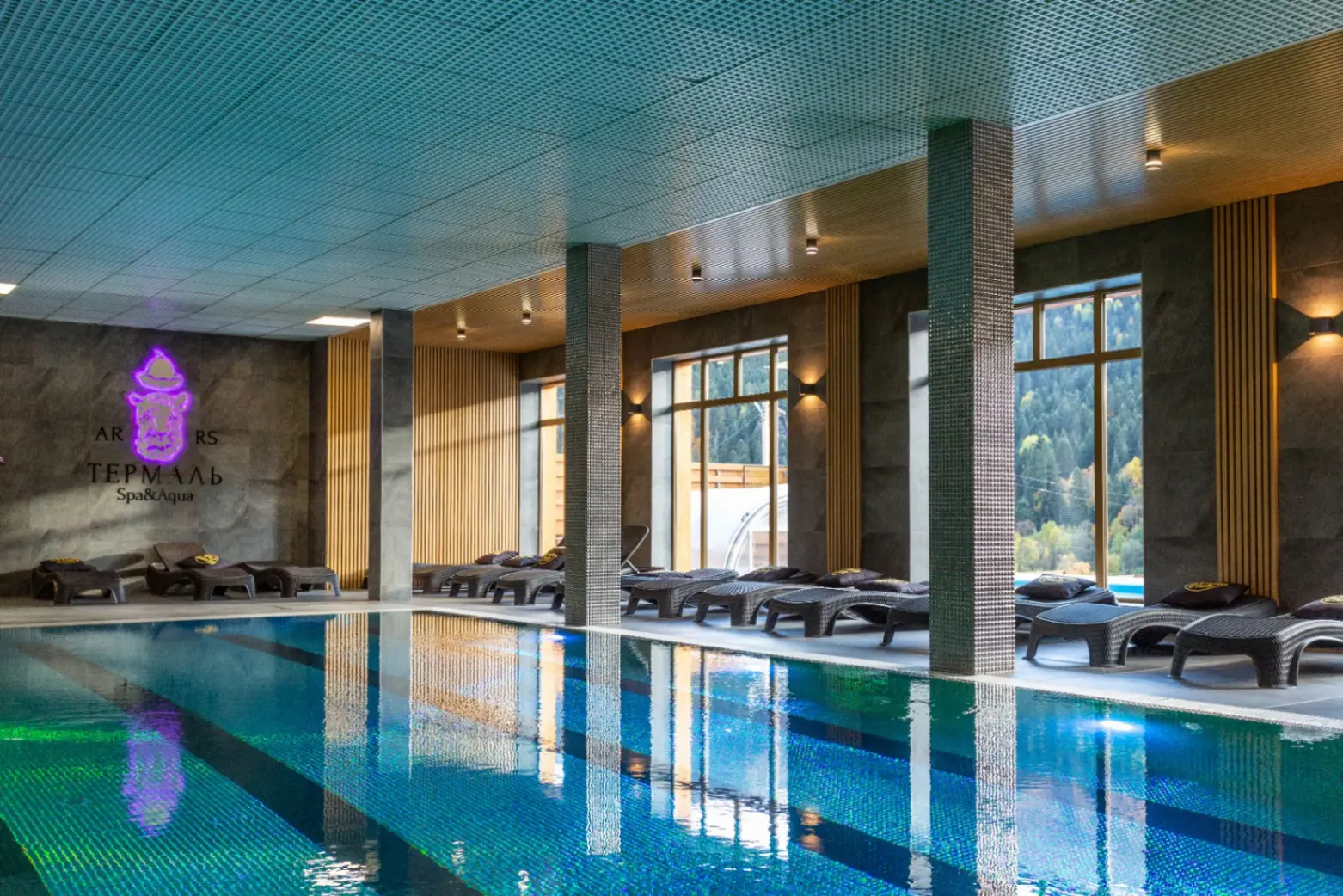 SPA-пространство — Arkhyz Royal Resort & SPA — фотография 1